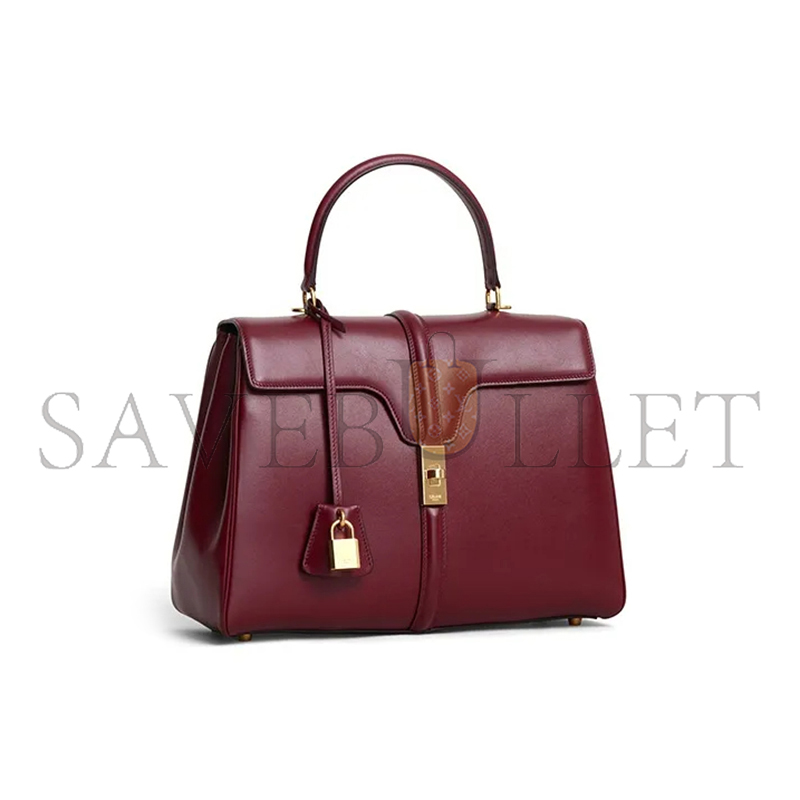 CELINE MEDIUM 16 IN SATINATED CALFSKIN 187373BEY (32*23.5*13cm)